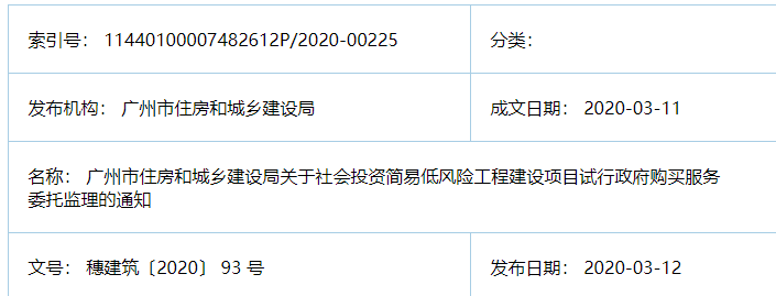 又一省發(fā)文：不再強(qiáng)制監(jiān)理，部分項(xiàng)目可由建設(shè)單位自管